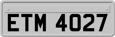ETM4027