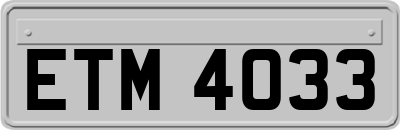 ETM4033