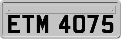 ETM4075
