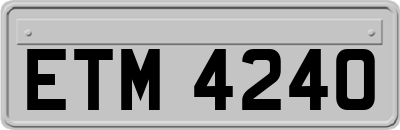 ETM4240