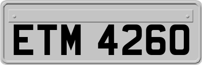 ETM4260