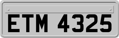 ETM4325