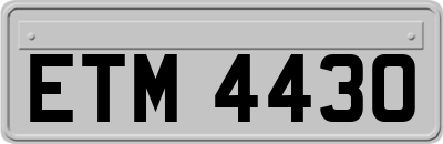 ETM4430