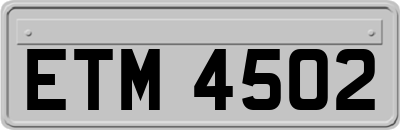 ETM4502
