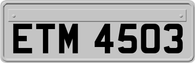 ETM4503