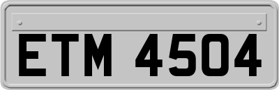 ETM4504