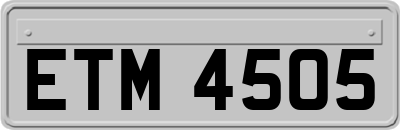 ETM4505