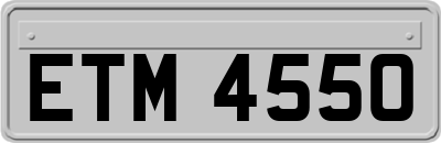 ETM4550