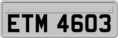 ETM4603