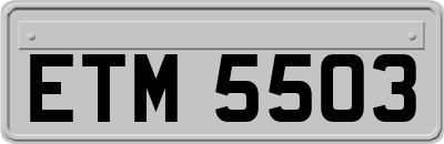 ETM5503