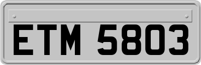 ETM5803