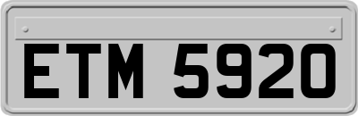 ETM5920