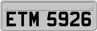 ETM5926