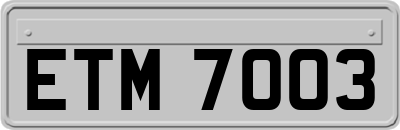 ETM7003