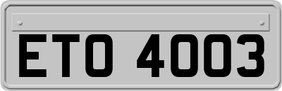 ETO4003