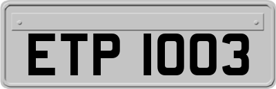 ETP1003