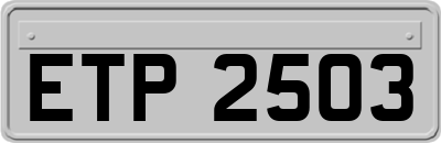 ETP2503