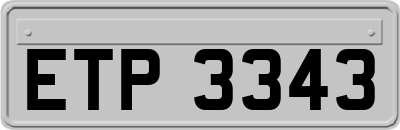 ETP3343