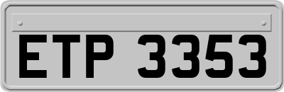 ETP3353