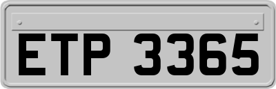 ETP3365
