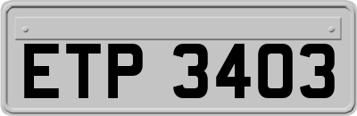 ETP3403