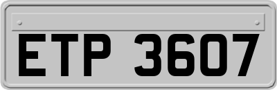 ETP3607