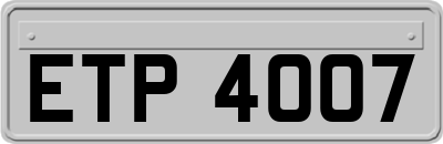 ETP4007