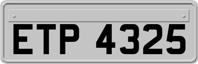 ETP4325
