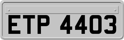 ETP4403