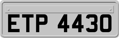 ETP4430