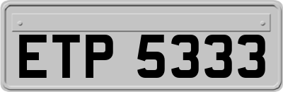 ETP5333