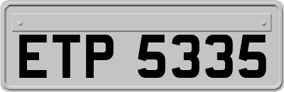 ETP5335