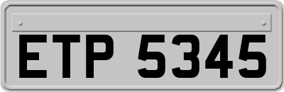 ETP5345