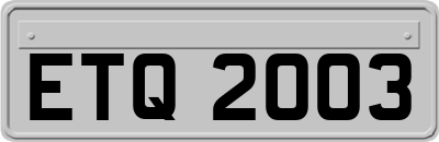 ETQ2003