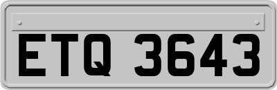 ETQ3643