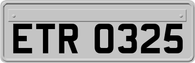 ETR0325