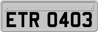 ETR0403