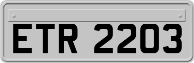 ETR2203