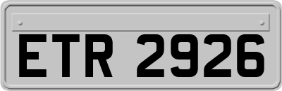 ETR2926
