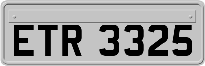 ETR3325