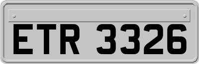 ETR3326