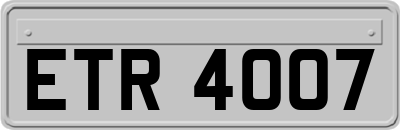 ETR4007