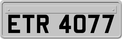 ETR4077