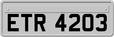 ETR4203