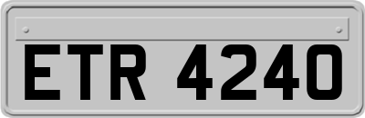 ETR4240