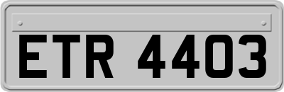 ETR4403