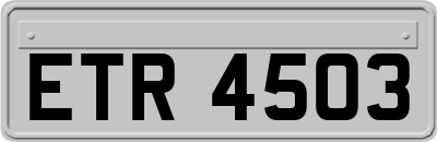 ETR4503