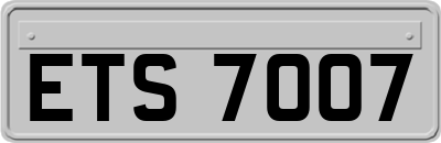 ETS7007