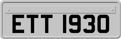 ETT1930