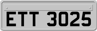 ETT3025